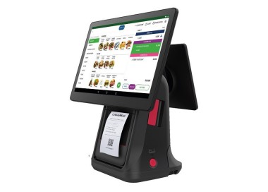Caisse Enregistreuse Tactile NF525 Design Double Ecran - Sans Abonnement